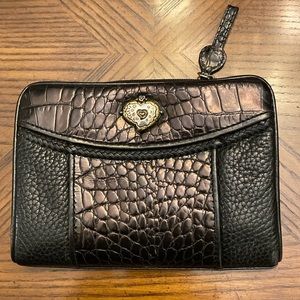 Brighton Pebbled Leather Wallet, Nice condition lots of card & bill space